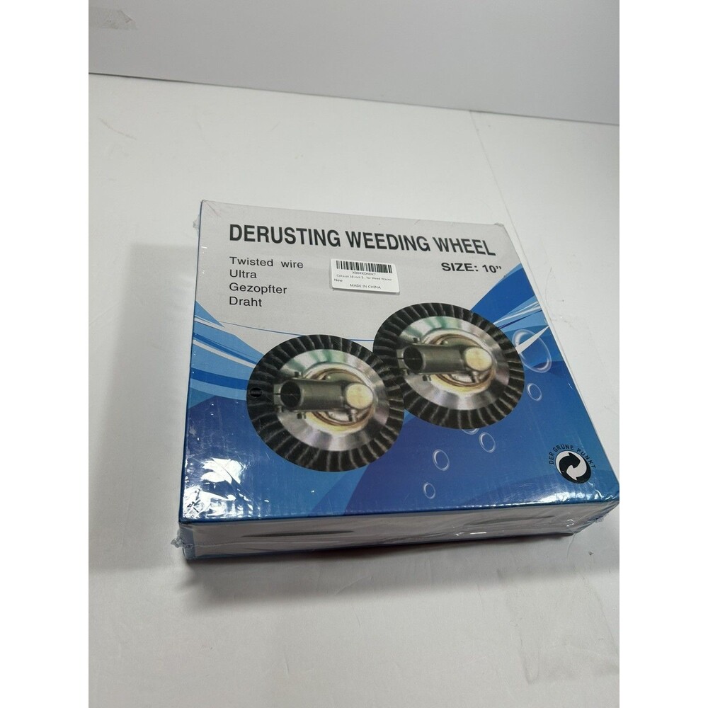 Derusting Weeding Wheels 10” 2-Pack for Weed Whackers~Grass Trimmers